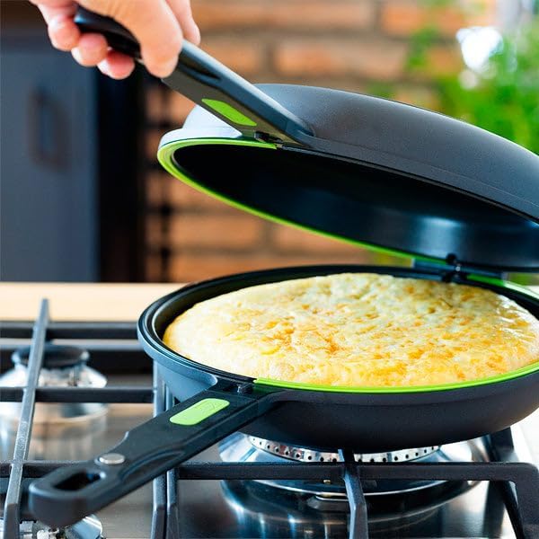 Frigideira Dupla para Omeletes Bra Prior A121467 / 26cm / Alumínio Fundido / Compatível com Indução - Imagem 2