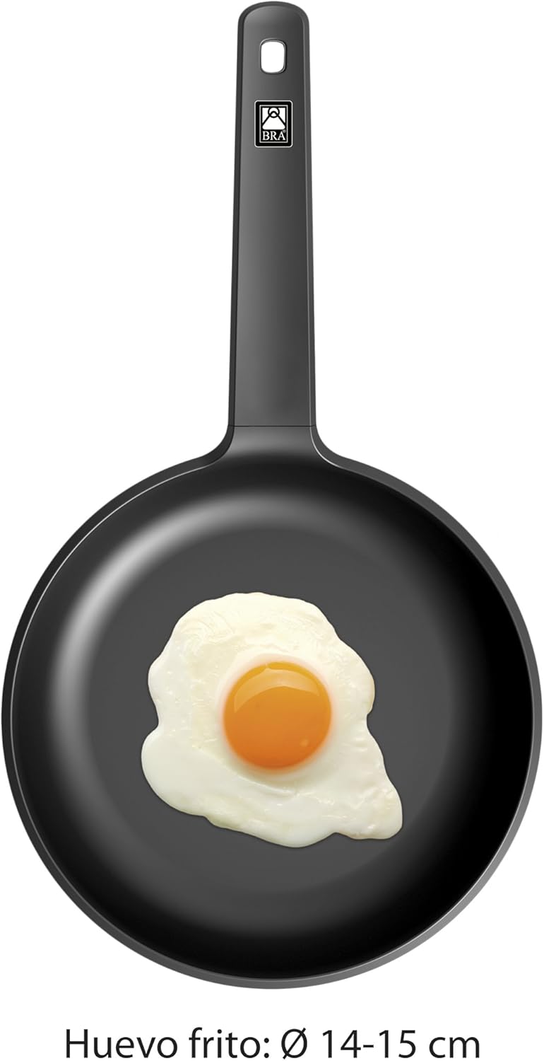 Frigideira Bra Efficient A271226/ 26cm/ Alumínio Fundido/ Compatível com Indução - Imagem 6