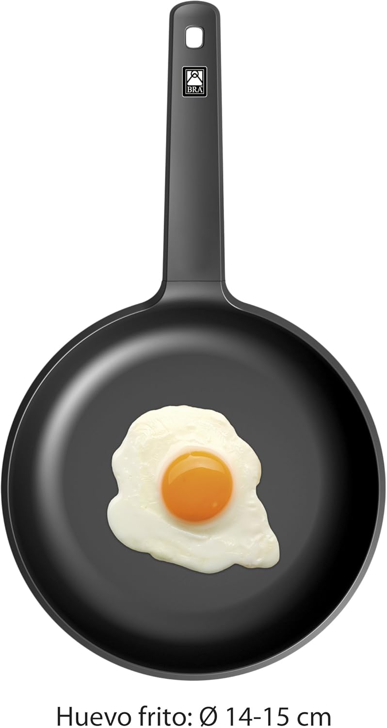 Frigideira Bra Efficient A271228/ 28cm/ Alumínio fundido/ Apta para Indução - Imagem 6