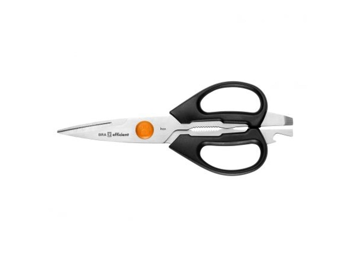 Tesoura Multiusos Bra Efficient A198008/ Lâmina 210mm/ Aço inoxidável