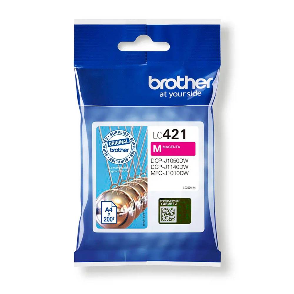 Tinteiro Original Brother LC421/ Magenta