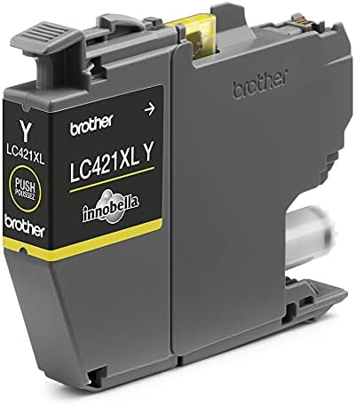 Tinteiro Original Brother LC421XL Alta Capacidade/ Amarelo - Imagem 3