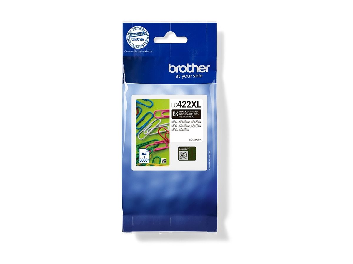 Tinteiro Original Brother LC-422 XL Alta Capacidade/ Preto