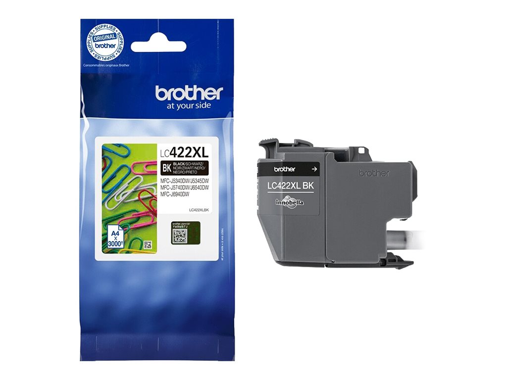 Tinteiro Original Brother LC-422 XL Alta Capacidade/ Preto - Imagem 2