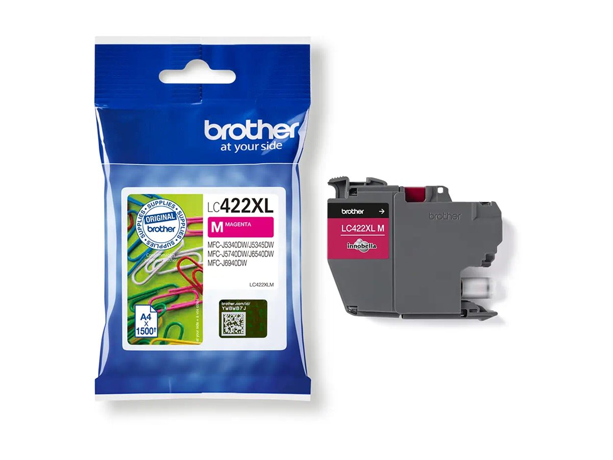 Tinteiro Original Brother LC-422 XL Alta Capacidade/ Magenta - Imagem 2
