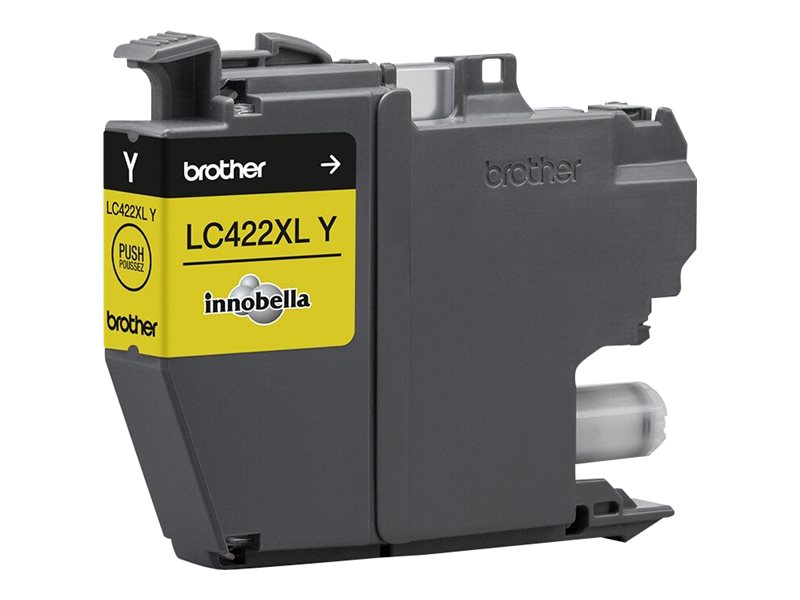 Tinteiro Original Brother LC-422 XL Alta Capacidade Amarelo - Imagem 2