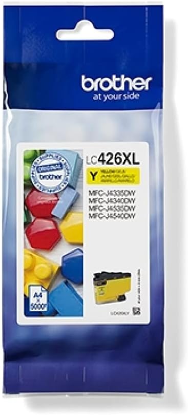Tinteiro Original Brother LC-426 XL Alta Capacidade/ Amarelo - Imagem 2