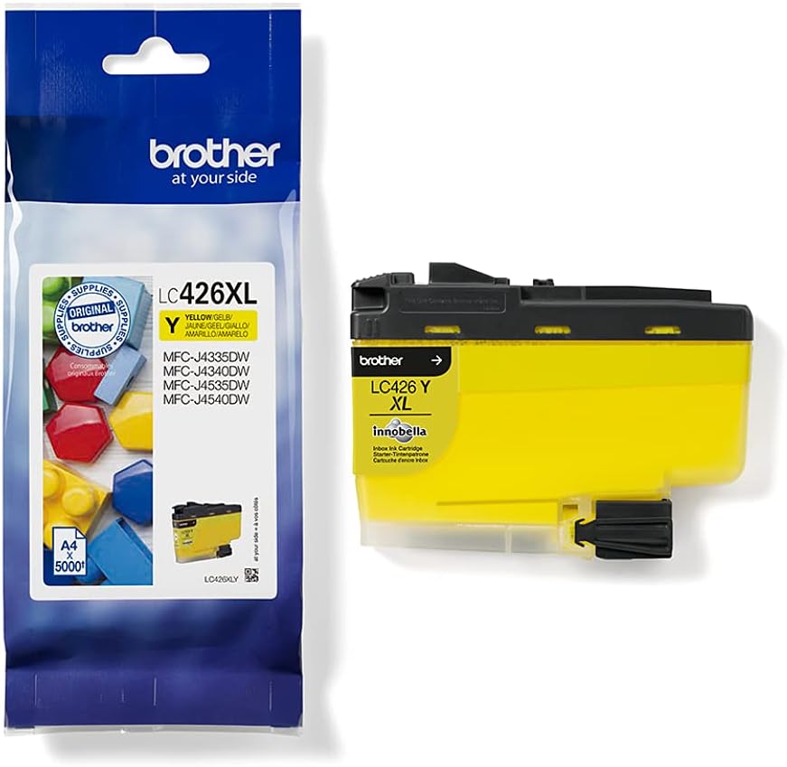 Tinteiro Original Brother LC-426 XL Alta Capacidade/ Amarelo