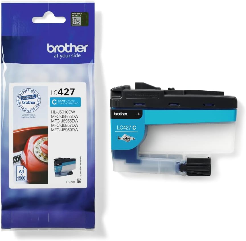 Tinteiro Original Brother LC-427/ Ciano - Imagem 3
