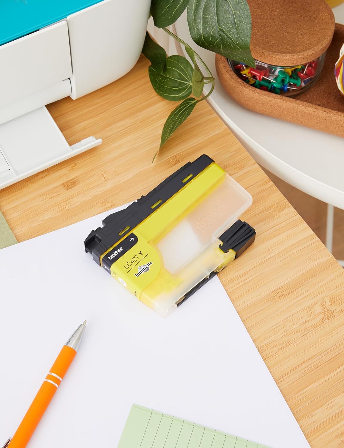 Tinteiro Original Brother LC-427Y/ Amarelo - Imagem 9