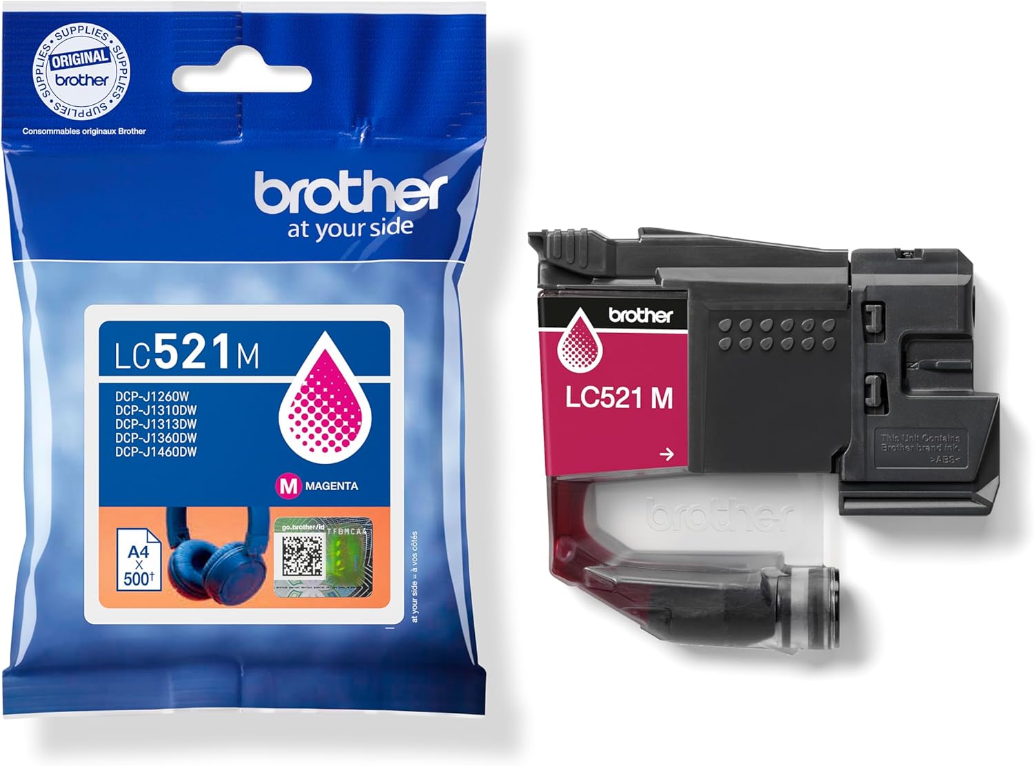 Tinteiro Original Brother LC521M/ Magenta - Imagem 4