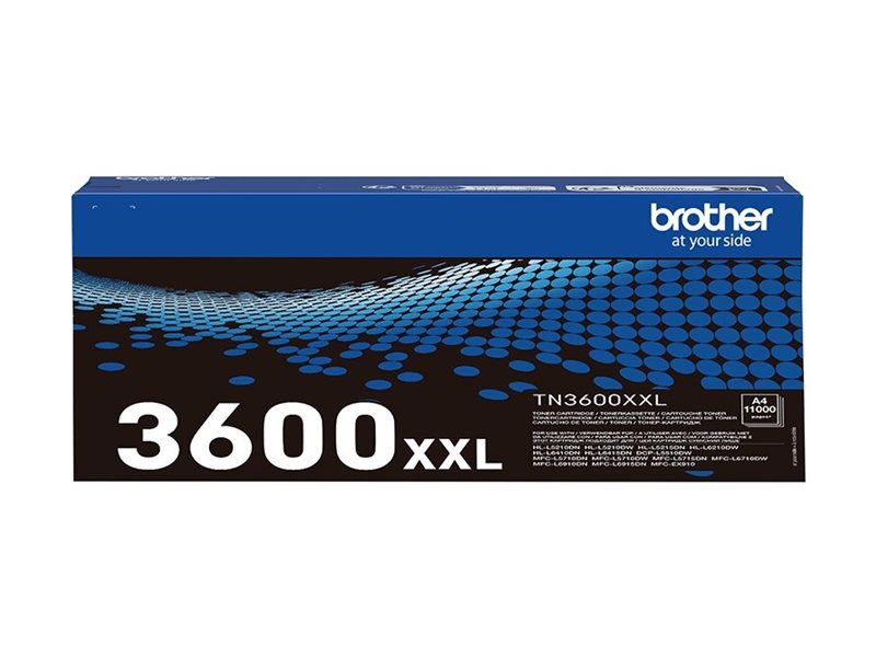 Toner Original Brother TN3600XXL Alta Capacidade / Preto