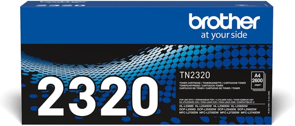 Tóner Original Brother TN-2320/ Preto