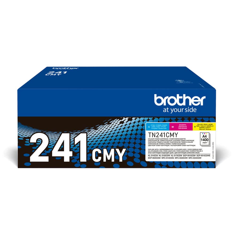Toner Original Brother TN241CMY Multipack/ Ciano/ Magenta/ Amarelo