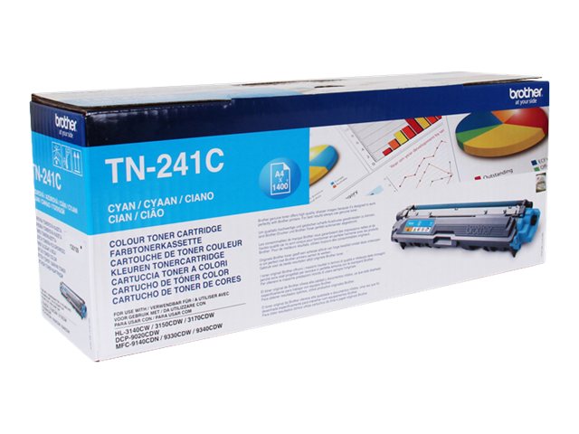 Toner Original Brother TN-241C/ Ciano - Imagem 2