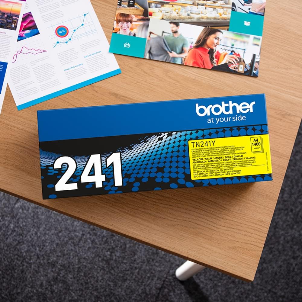 Toner Original Brother TN-241Y/ Amarelo - Imagem 7