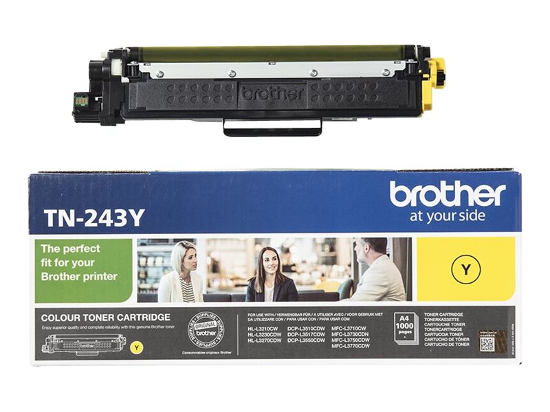 Toner Original Brother TN-243Y/ Amarelo - Imagem 3
