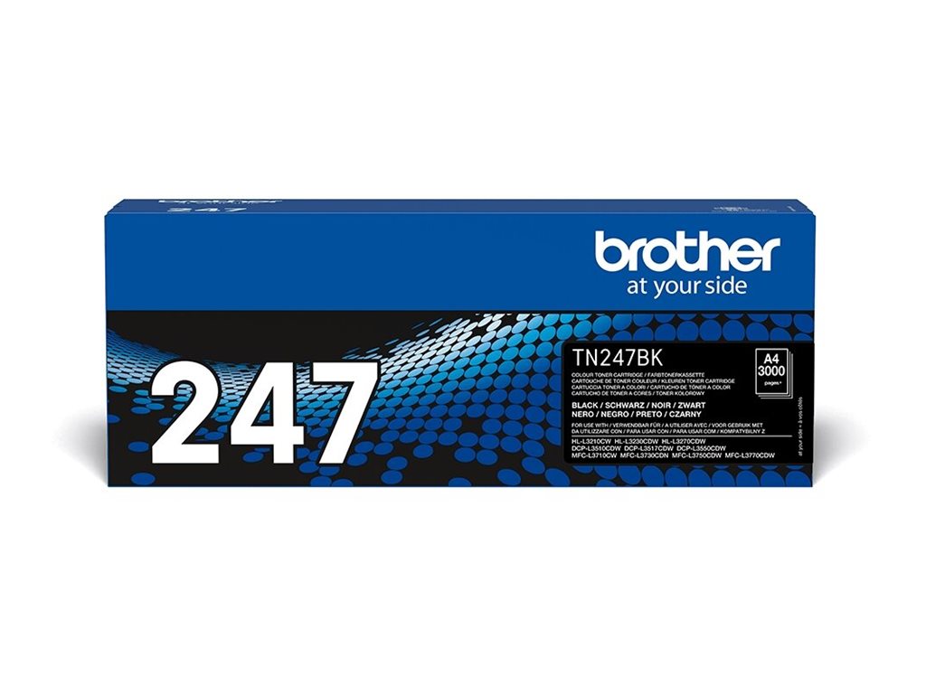 Toner Original Brother TN-247BK Alta Capacidade/ Preto - Imagem 2