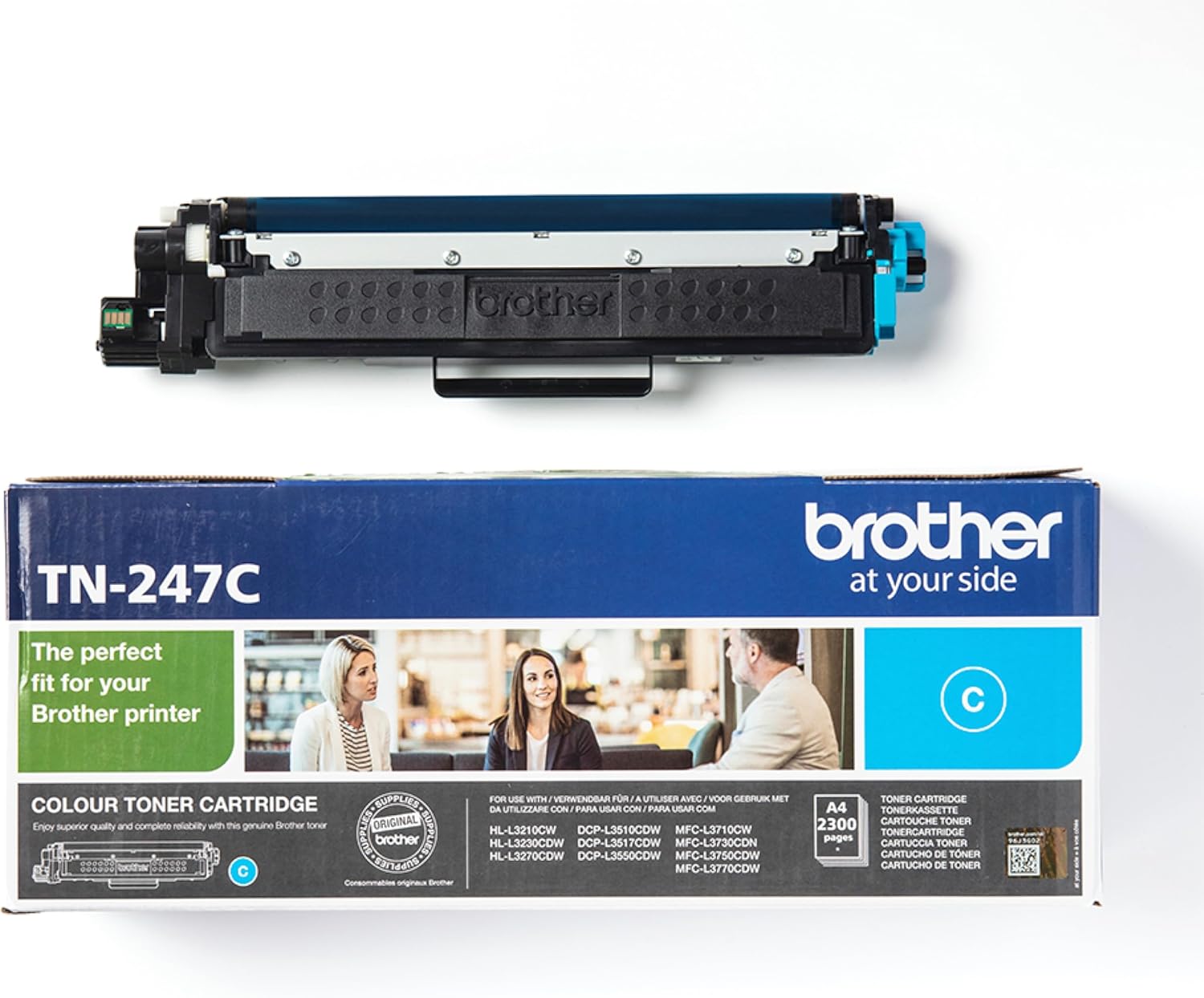 Toner Original Brother TN-247C Alta Capacidade/ Ciano - Imagem 4