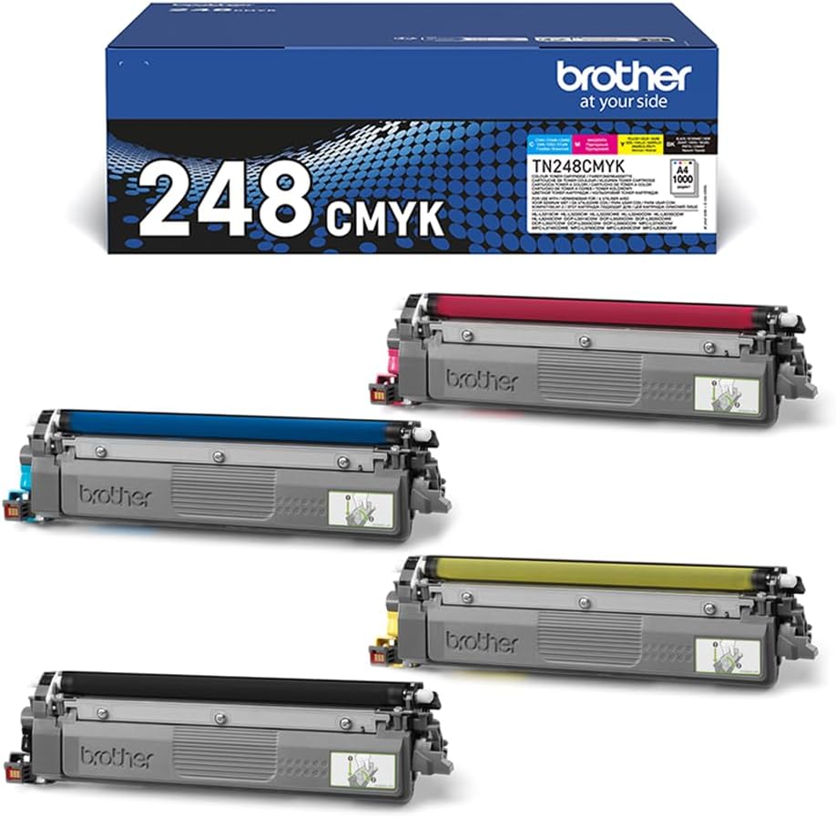 Toner Original Brother TN-248VAL Multipack/ Preto/ Ciano/ Magenta/ Amarelo - Imagem 3