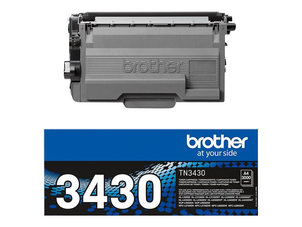 Toner Original Brother TN-3430/ Preto - Imagem 3