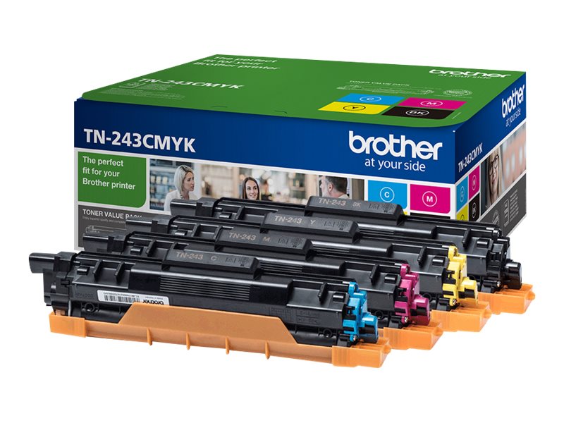 Toner Original Brother TN-243CMYK Multipack/ Ciano/ Magenta/ Amarelo/ Preto - Imagem 8