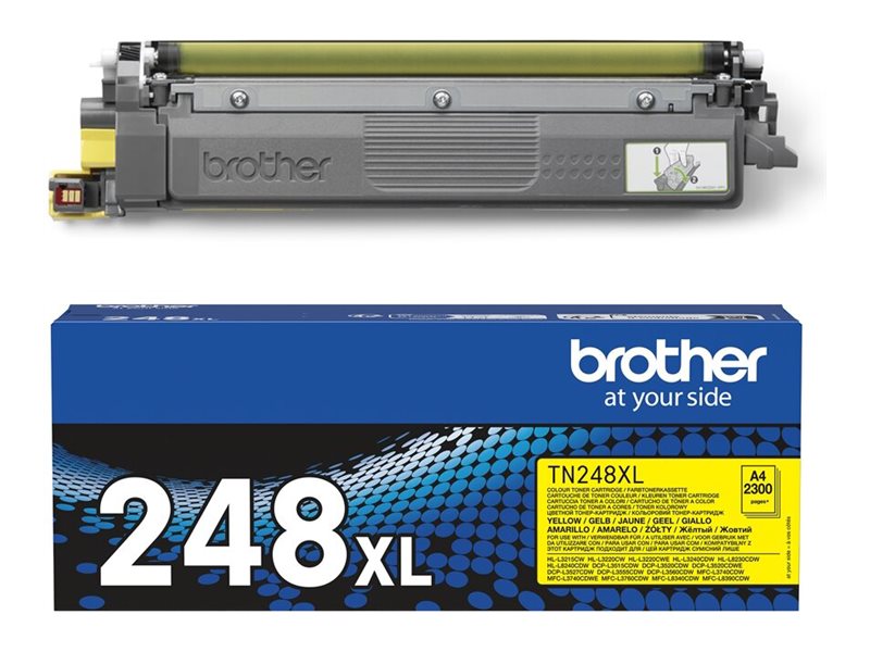 Toner Original Brother TN248XLY Alta Capacidade/ Amarelo - Imagem 2