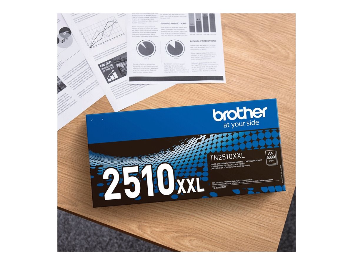 Toner Original Brother TN2510XL Alta Capacidade/ Preto - Imagem 5