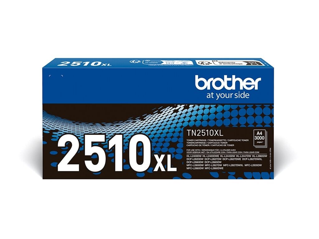 Toner Original Brother TN2510XL Alta Capacidade/ Preto