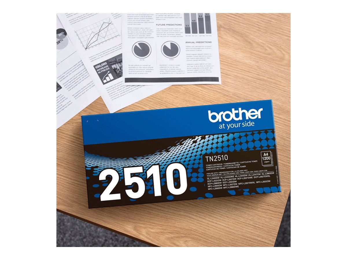 Toner Original Brother TN2510/ Preto - Imagem 5