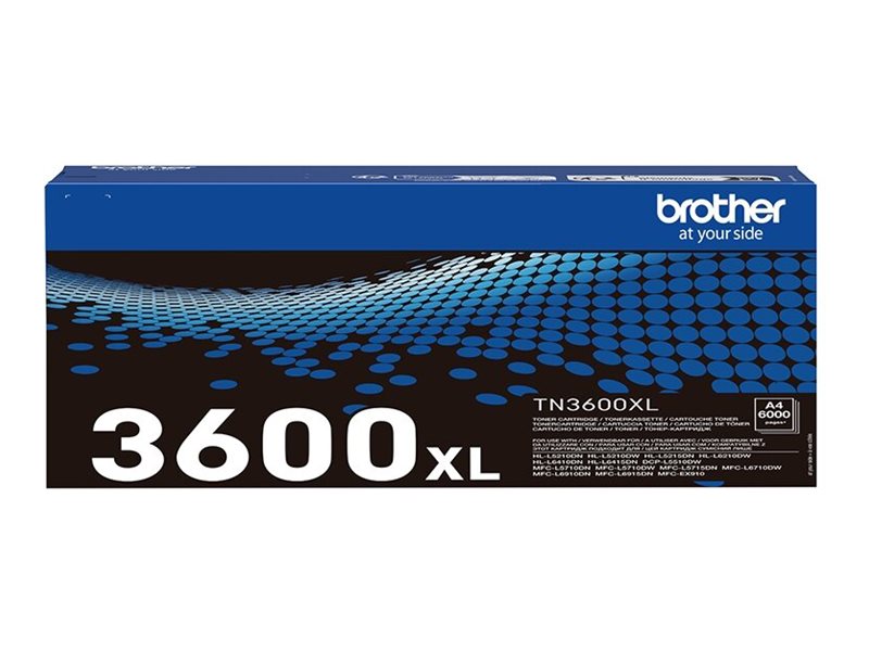 Toner Original Brother TN3600XL Alta Capacidade/ Preto