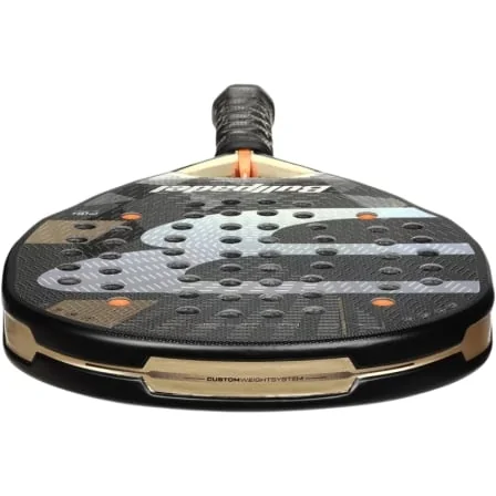 Raquete de Padel Bullpadel Neuron 02 2026 Fede Chingotto Controlo PrismLock Preto e Dourado - Imagem 4