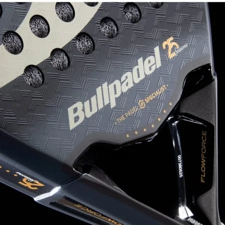 Raquete de Padel Bullpadel Flow Legend 2026 Alejandra Salazar Formato Diamante Branco e Preto - Imagem 5