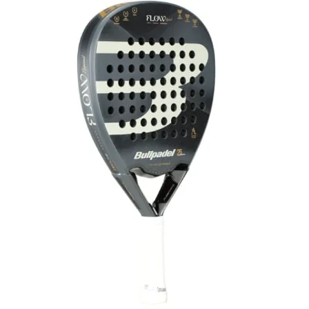 Raquete de Padel Bullpadel Flow Legend 2026 Alejandra Salazar Formato Diamante Branco e Preto - Imagem 2