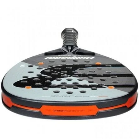 Raquete de Padel Bullpadel Hack 04 Comfort 2026 Paquito Navarro Sistema Total Channel e Ease Vibe Cinzento - Imagem 4