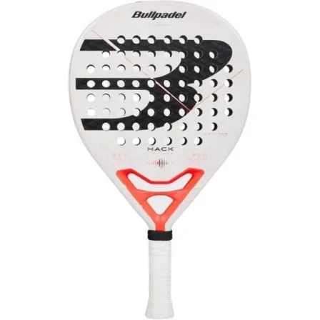 Raquete de Padel Bullpadel Hack Advance 2026 Formato Híbrido Glaphite Branca