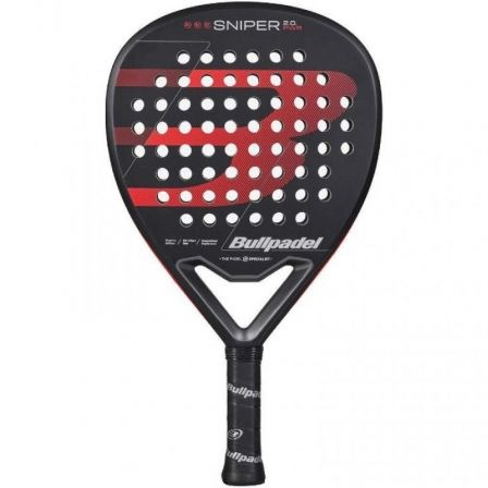 Raquete de Padel Bullpadel Sniper 2.0 Power 2026/ Preta e Vermelha