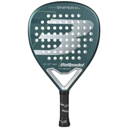 Raquete de Padel Bullpadel Sniper 2.0 Power 2026 Forma Diamante SoftEva Polyglass Azul Claro