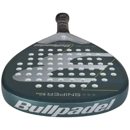 Raquete de Padel Bullpadel Sniper 2.0 Power 2026 Forma Diamante SoftEva Polyglass Azul Claro - Imagem 4