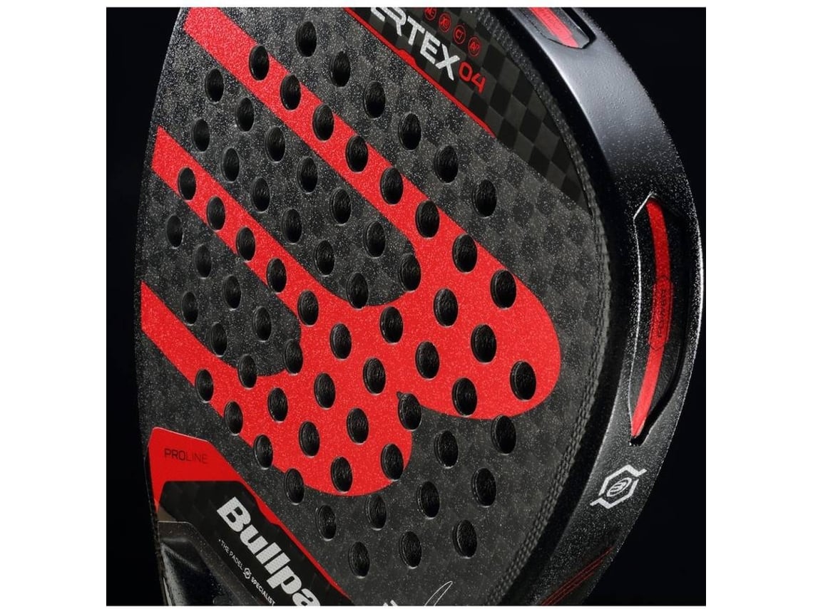 Raquete de Padel Bullpadel Vertex 04 2024/ Vermelha e Preta - Imagem 9