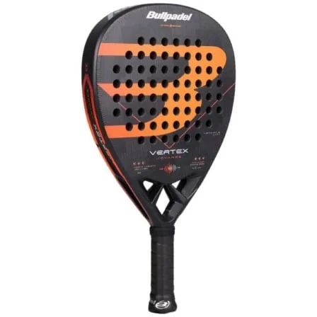 Raquete de Padel Bullpadel Vertex Advance 2026 Forma Diamante Air React Channel TopSpin Preto e Laranja - Imagem 2