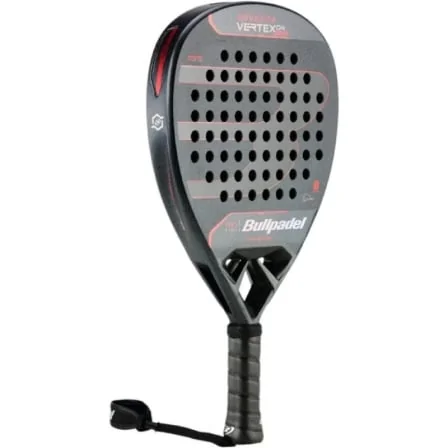 Raquete de Padel Bullpadel Vertex 04 Comfort Pro Line 2025 Martín Di Nenno Fibrix Multieva Cinzento - Imagem 2