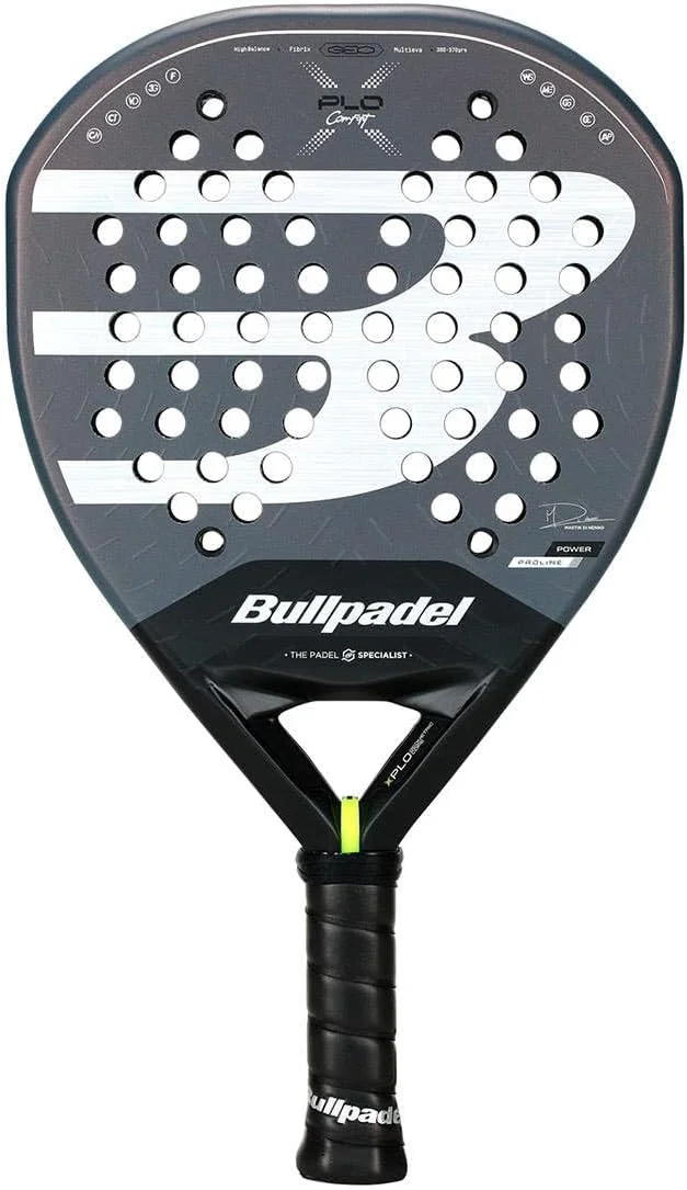 Raquete de Padel Bullpadel XPLO Comfort 2026 Martín Di Nenno Forma Diamante Núcleo MultiEva Fibrix