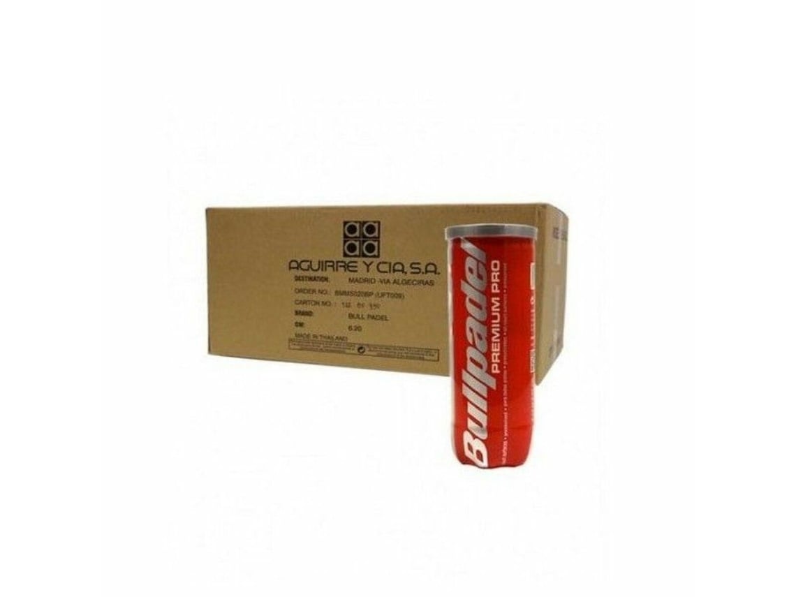 Caixa Bolas Bullpadel Premium Pro/ 24 packs de 3 unidades - Imagem 3
