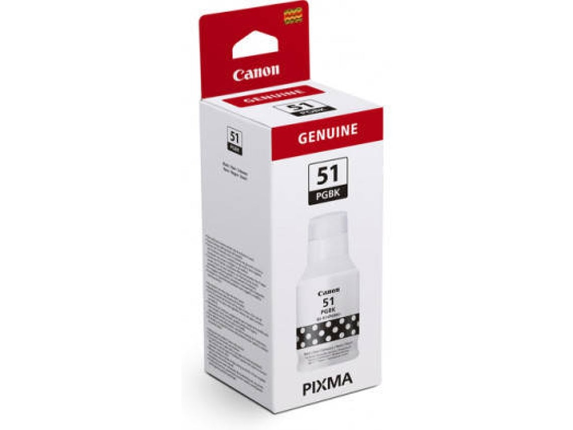 Garrafa de Tinta Original Canon GI-51/ Preto - Imagem 2