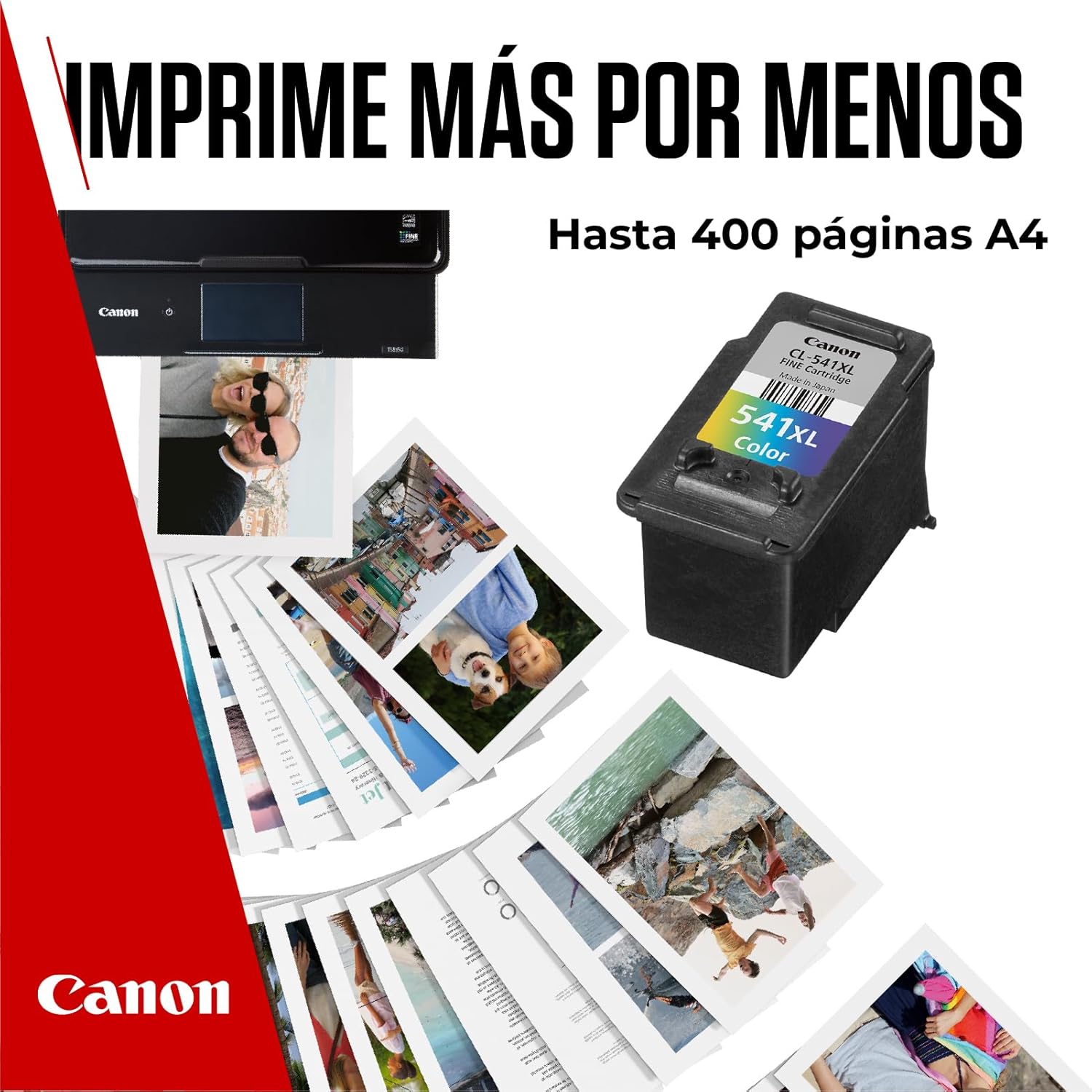 Tinteiro Original Canon CL-541XL Alta Capacidade/ Tricolor - Imagem 5