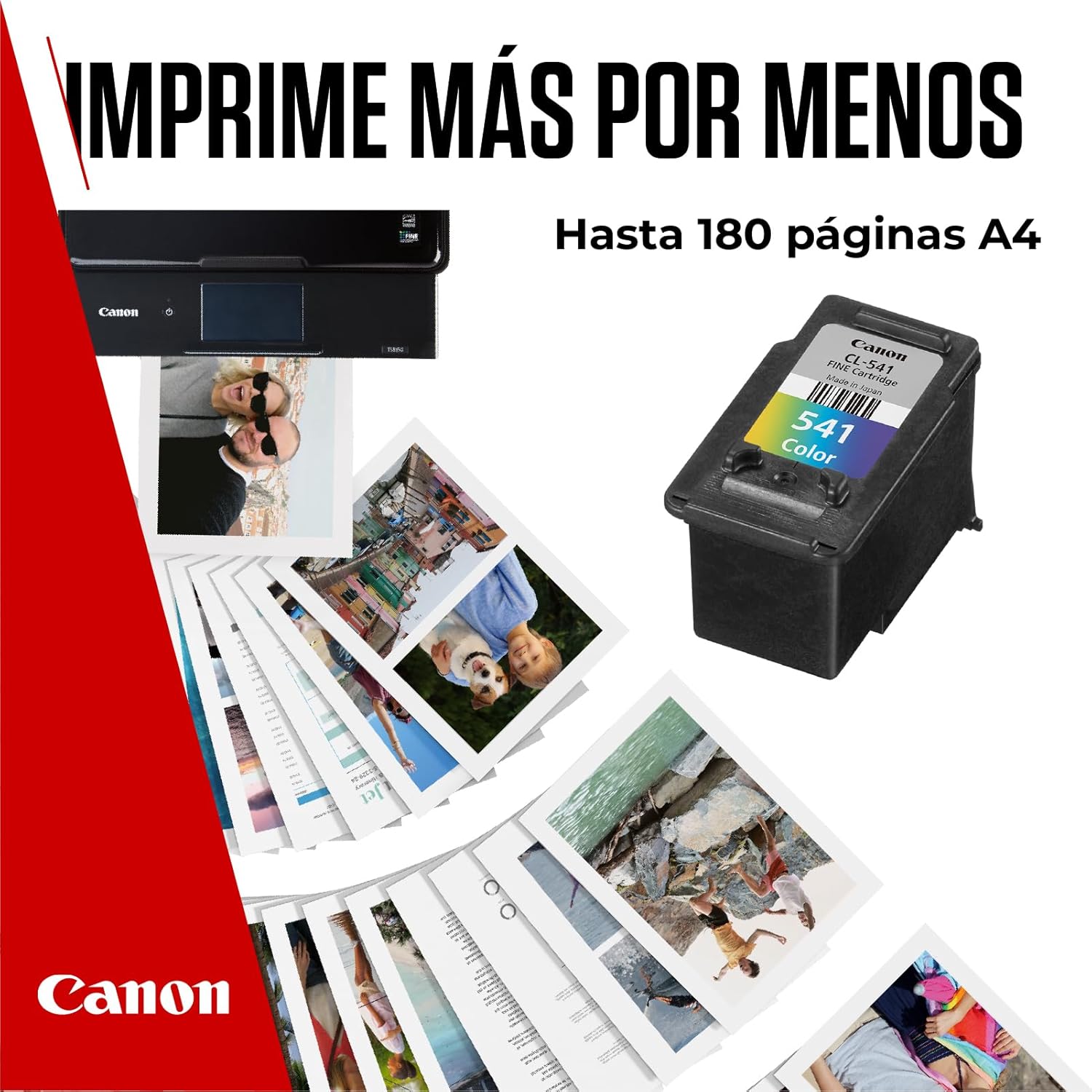 Tinteiro Original Canon CL-541/ Tricolor - Imagem 5