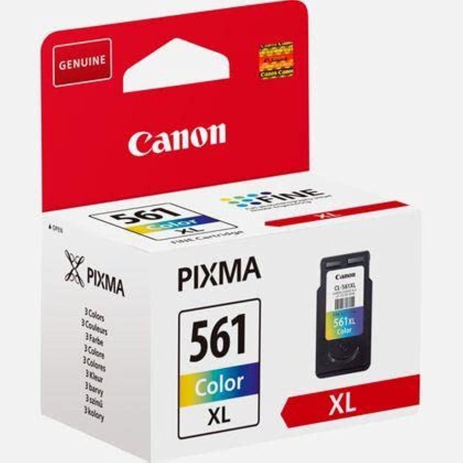 Tinteiro Original Canon CL-561XL Alta Capacidade/ Tricolor - Imagem 4