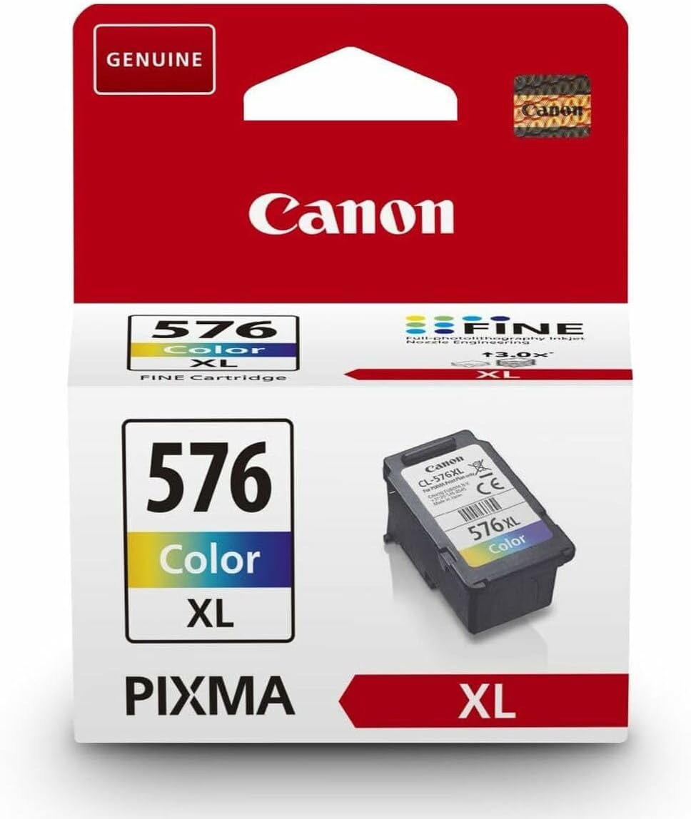 Tinteiro Original Canon CL-576XL Alta Capacidade/ Tricolor - Imagem 2