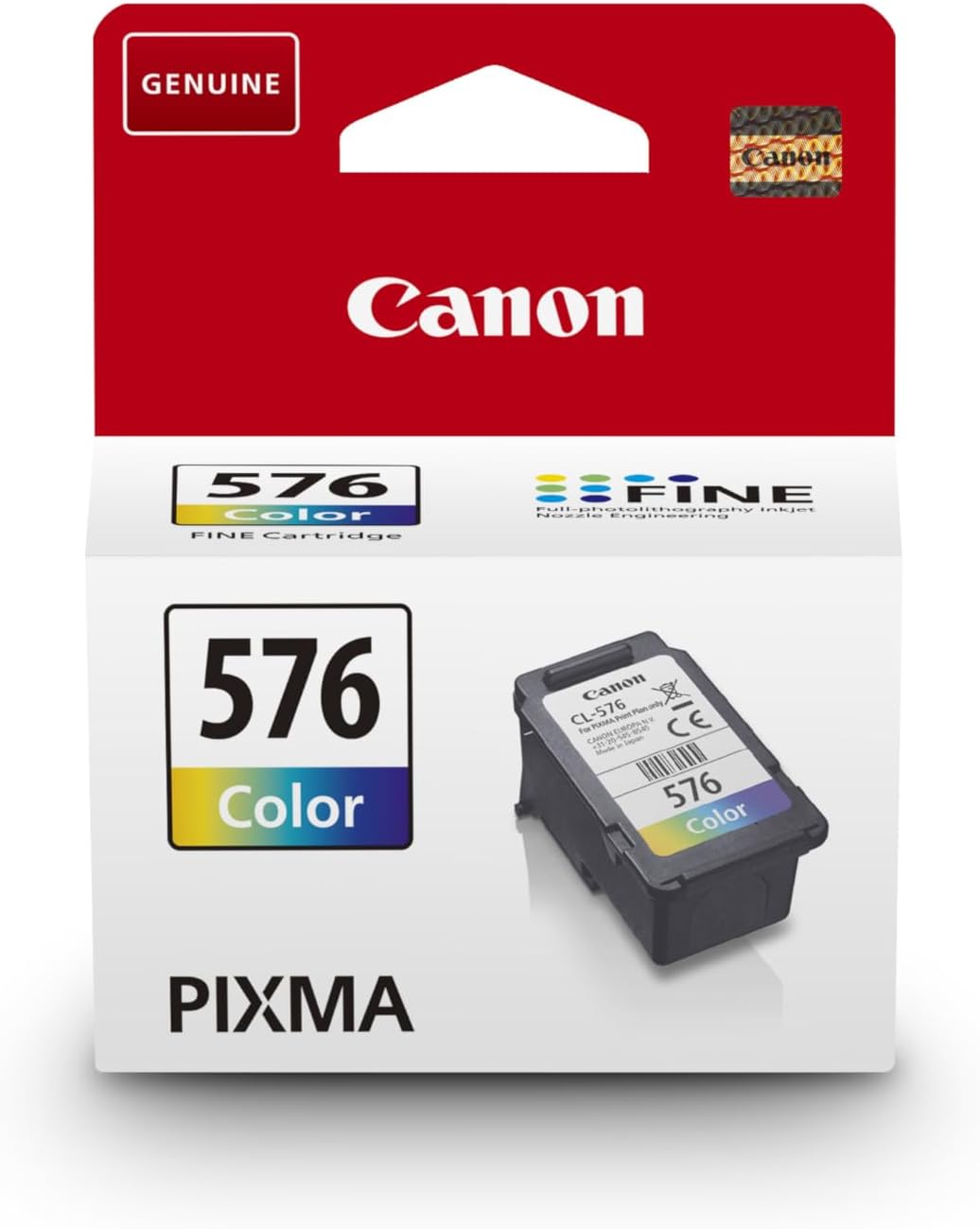 Tinteiro Original Canon CL-576/ Tricolor